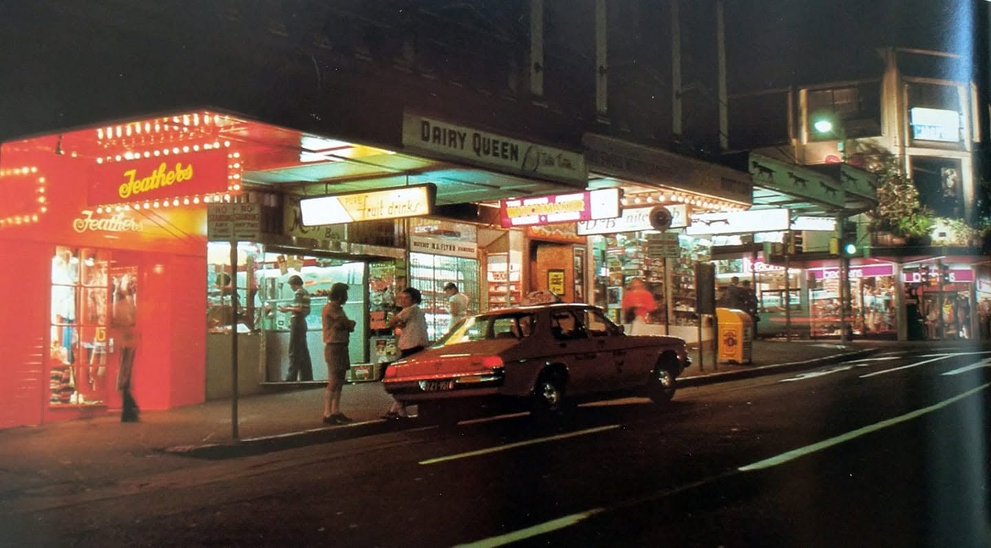 Albert Street towards Queen Street, 1977